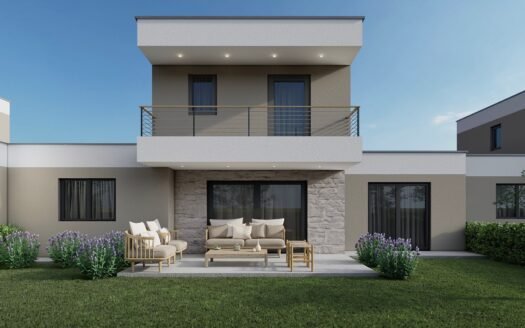 ПОРЕЧ, МОДЕРНА КУЌА СО БАЗЕН ВО ИЗГРАДБА